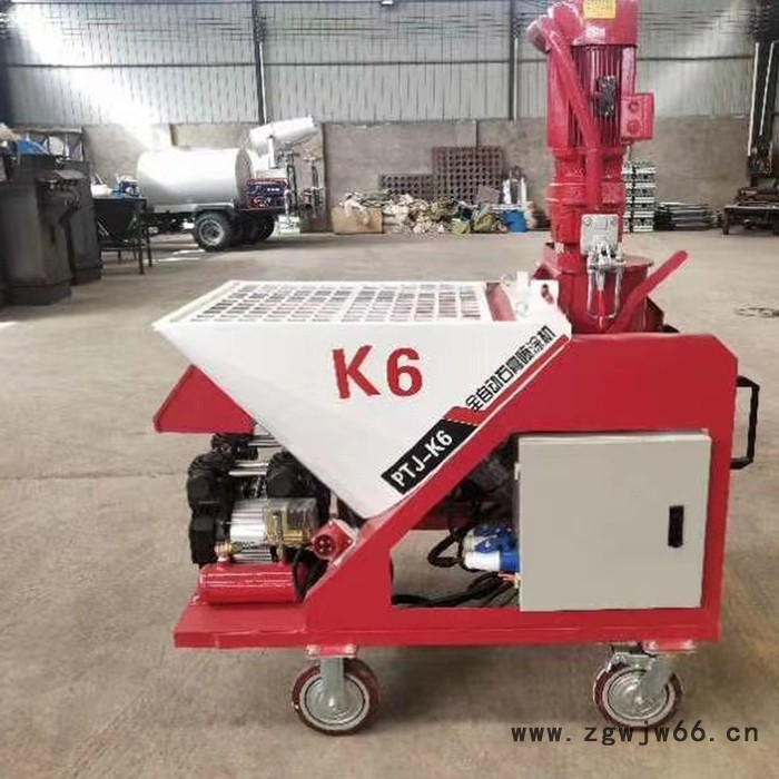 荣秉 全自动石膏喷涂机厂家 多功能水泥喷涂机图3