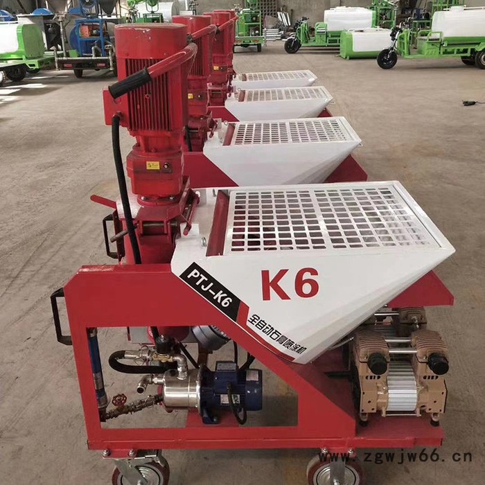 荣秉 全自动石膏喷涂机厂家 多功能水泥喷涂机图5