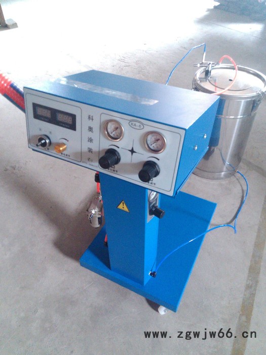 提供静电喷枪，静电喷塑机 静电喷粉设备 铝合金喷涂机械大旋风回收系统喷粉设备图3