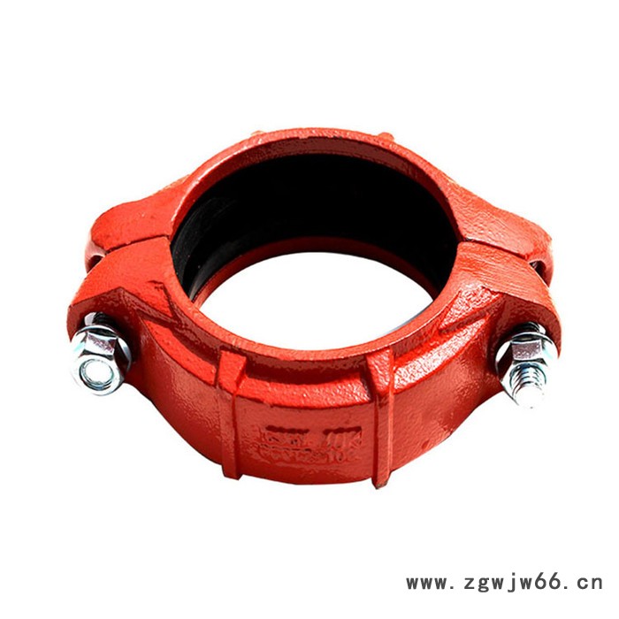 中灿供应  沟槽刚性卡箍  CDU焊环式管接头 工程建筑沟槽管件  江苏管业图2