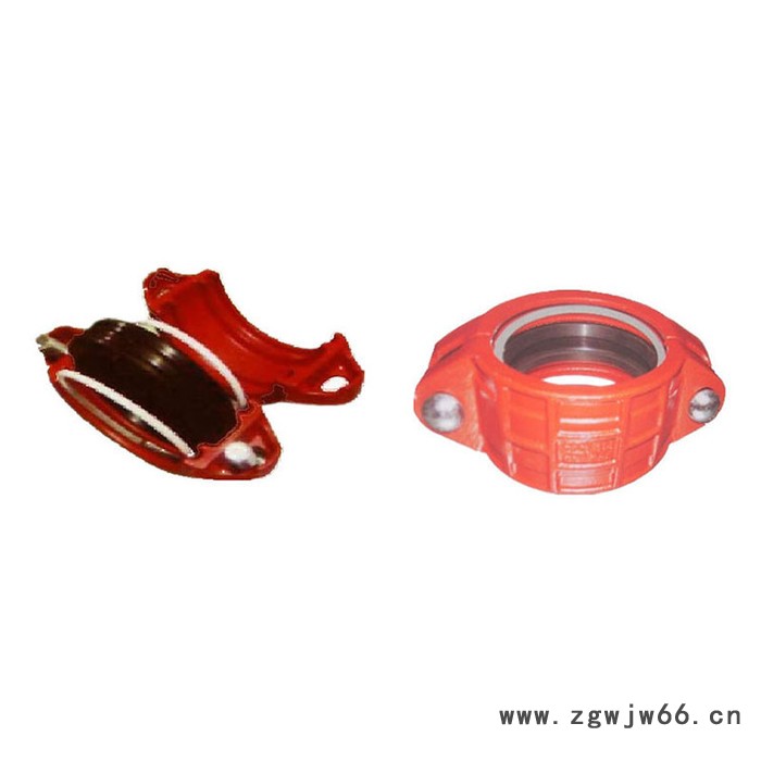 中灿供应  沟槽刚性卡箍  CDU焊环式管接头 工程建筑沟槽管件  江苏管业图4