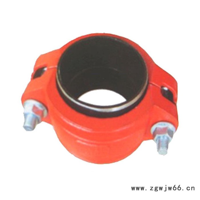 中灿供应  沟槽刚性卡箍  CDU焊环式管接头 工程建筑沟槽管件  江苏管业