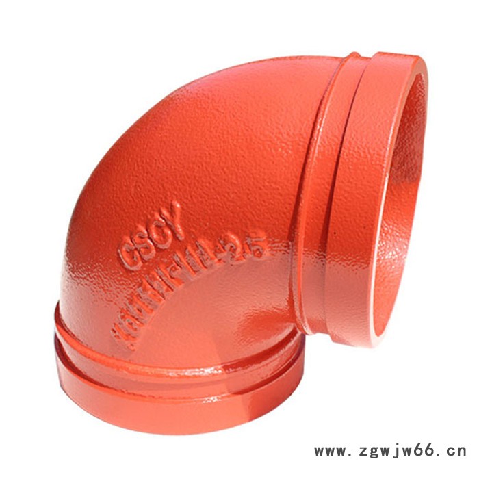 中灿供应  沟槽刚性卡箍  CDU焊环式管接头 工程建筑沟槽管件  江苏管业图3