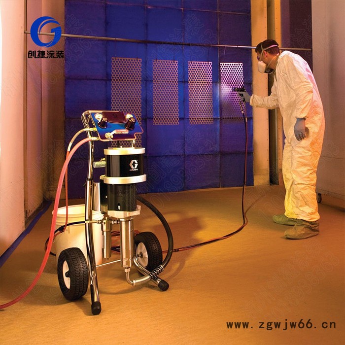 原装Merkur30:1混气喷涂机空气辅助无气固瑞克喷涂机GRACO喷涂机G30C67混气喷枪图6