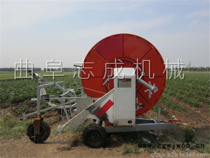 水涡轮驱动农用喷灌机 大面积农田喷洒灌溉设备 喷枪式灌溉机图5