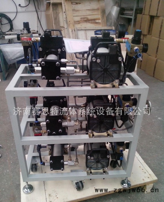 压缩空气增压设备 管件阀门压力容器气密性检测设备图2