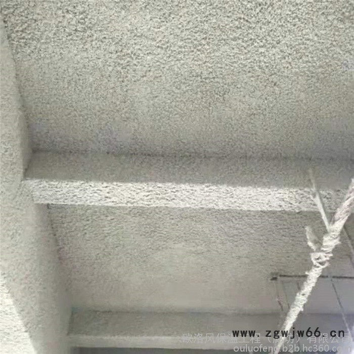 防火玻璃纤维无机喷涂 阻燃无机纤维喷涂 喷涂材料 欧洛风建材 全国施工图3