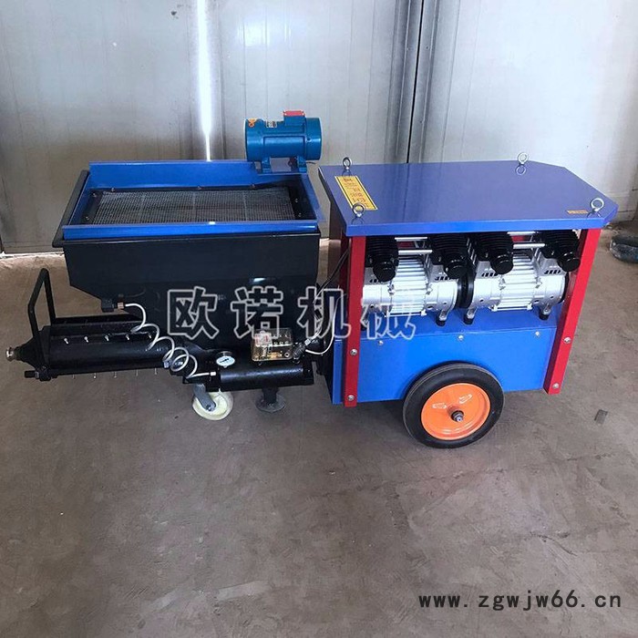 腻子粉喷涂机 多功能墙面喷涂机 小型石膏喷涂机厂家图7