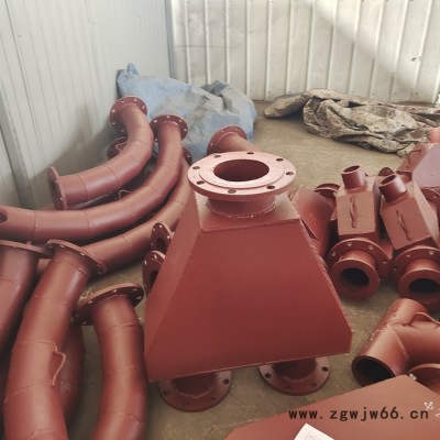 特力达耐磨弯头 自蔓燃弯头 陶瓷耐磨管 陶瓷粘贴弯头 大口径异径管件 耐磨管道 定制