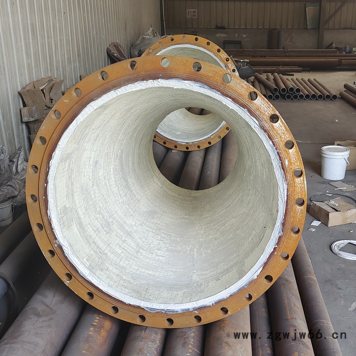 特力达耐磨弯头 自蔓燃弯头 陶瓷耐磨管 陶瓷粘贴弯头 大口径异径管件 耐磨管道 定制图5