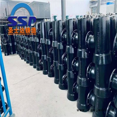 供应DN1400x200球墨铸铁三通 DN400x300丁字管件 T型铸铁管件实力厂家 圣士达铸造