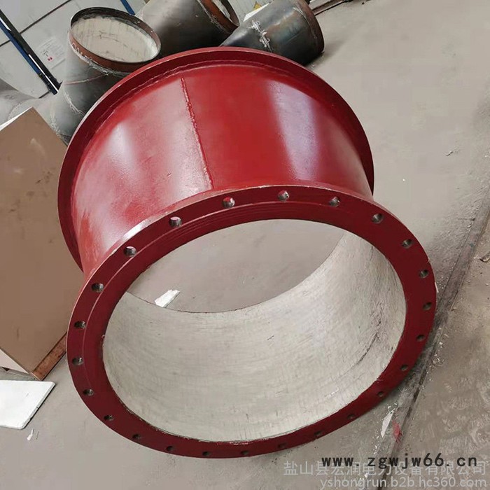 盐山宏润实体厂家 DN200-1000双金属耐磨管件 高铬耐磨管件 陶瓷耐磨管件 支持定制图7