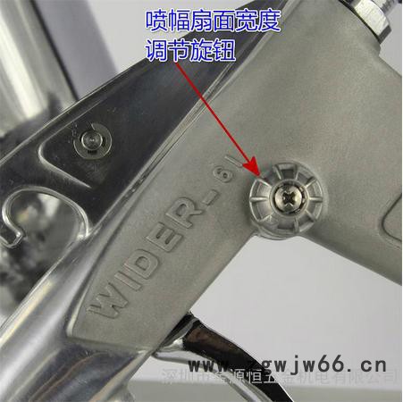 日本岩田W-61 喷枪 上下壶高雾化手动喷枪 汽车喷枪 家具喷枪 油漆喷枪图2