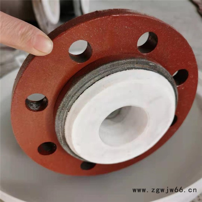 沧浩管件  生产机械设备用衬PTFE管件  衬PTPE三通 碳钢衬四氟弯头  钢衬四氟管件图5