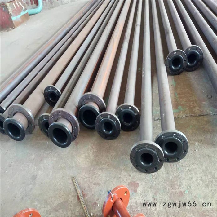 衬胶钢管  衬胶管道 管件  内衬橡胶管道 衬胶直管可来图制作图2