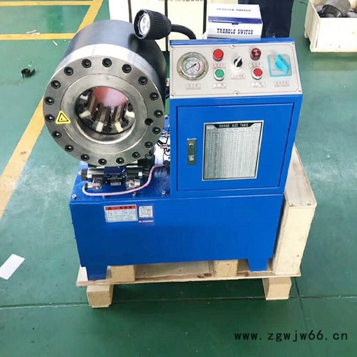 立卧两用缩口机 管件对接口扣压机 液压油管缩管机图2