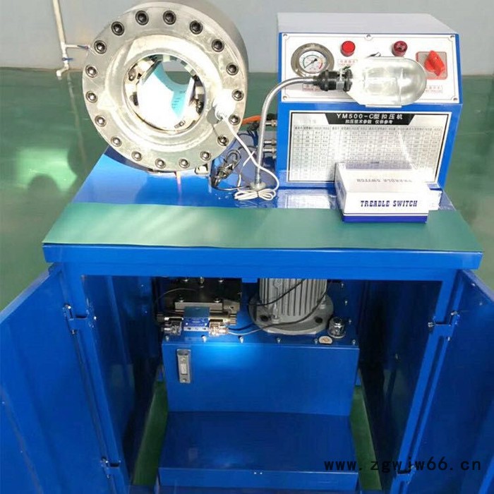 立卧两用缩口机 管件对接口扣压机 液压油管缩管机图3