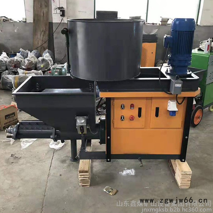 砂浆喷涂机 小型柱塞式喷涂机 新型多功能砂浆喷涂机图2