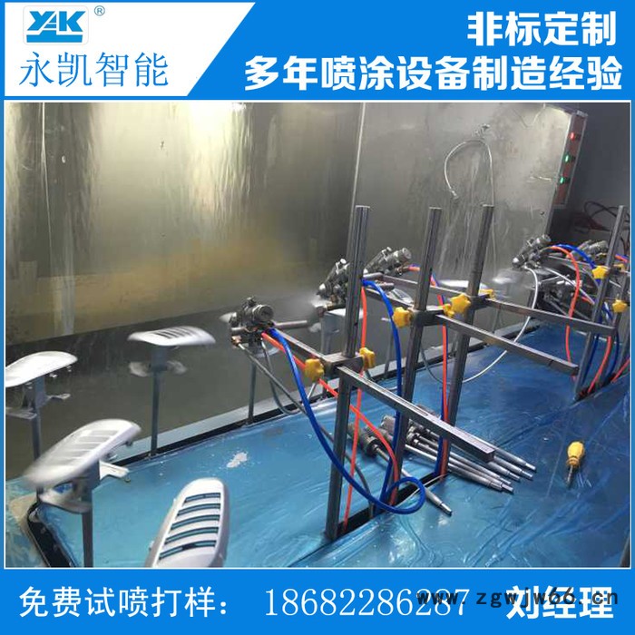 永凯 小型自动线喷涂设备生产线喷涂生产环绕线自动喷涂生产线按需订制自动喷漆房图8