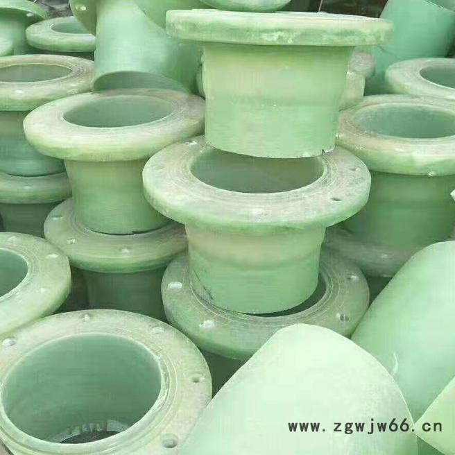 鸿硕DN100 玻璃钢管件法兰 玻璃钢盲板 玻璃钢净化塔法兰图4