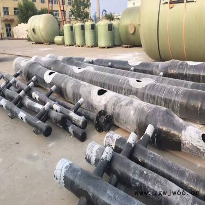 玻璃钢喷淋管道 烟气脱硫喷淋层 脱硫喷淋管 塔内管件-河北利安图5