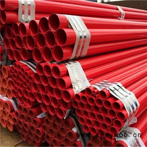 沧州江鸿 涂塑管件现货厂家 燃气涂塑钢管 涂塑电力钢管 全部生产图4