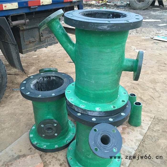 鸿硕出售 玻璃钢净化塔管件 玻璃钢盲板 玻璃钢法兰短接图8