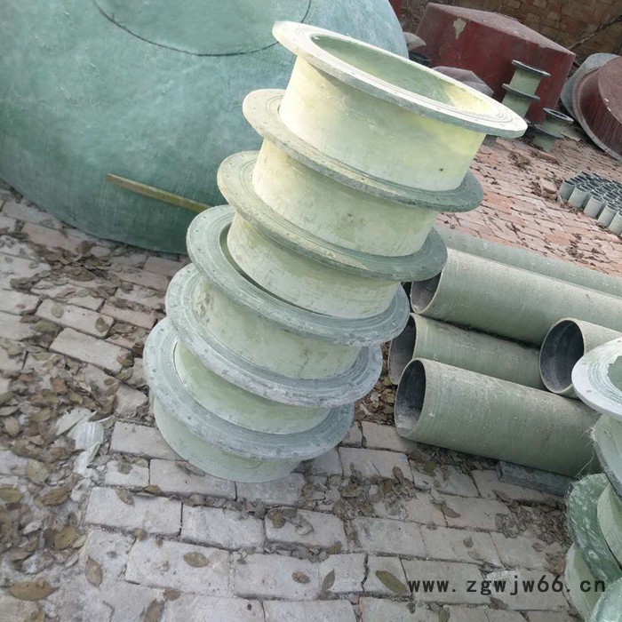 鸿硕出售 玻璃钢净化塔管件 玻璃钢盲板 玻璃钢法兰短接图3