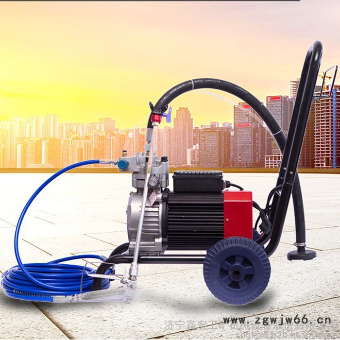 电动高压无气喷涂机 大功率家装工程乳胶漆喷涂机 手推电动式喷涂机图7