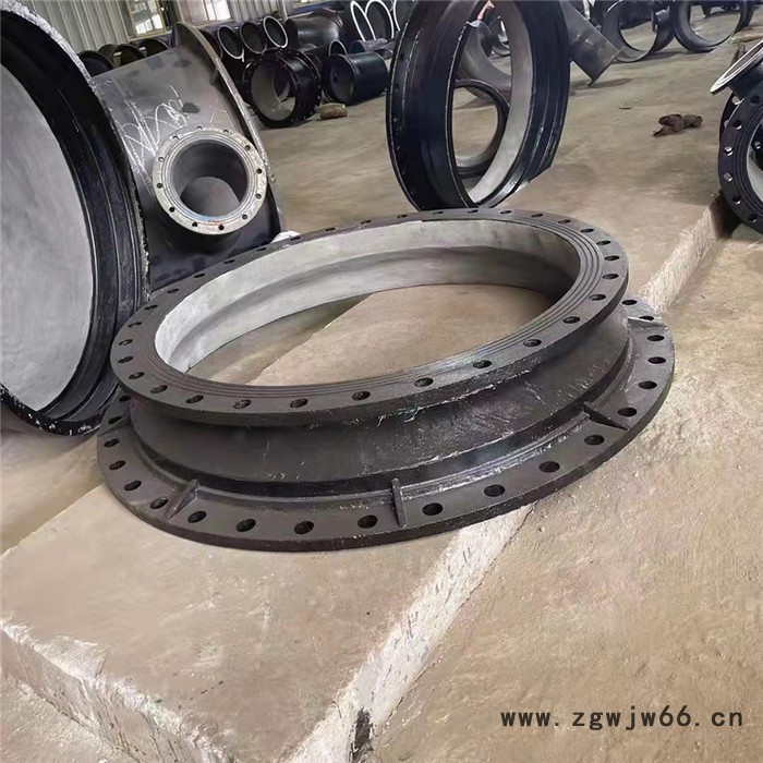 骏坤 DN400  球墨铸铁弯头  承插双盘铸铁管件  铸铁承插三通 球墨铸铁管件图4