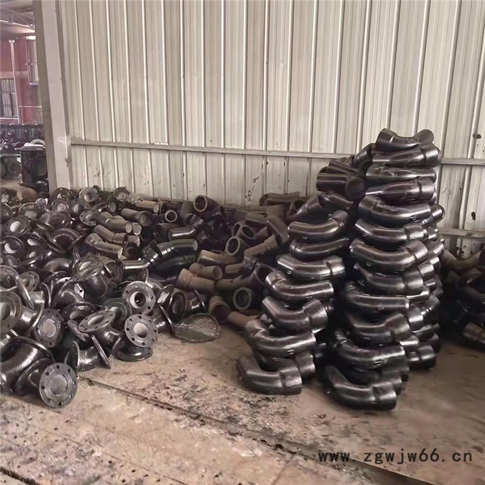 骏坤 DN400  球墨铸铁弯头  承插双盘铸铁管件  铸铁承插三通 球墨铸铁管件图3