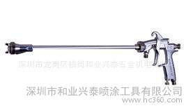 台湾宝丽杆内壁喷枪，万向长头喷枪，细管偏向喷枪图3