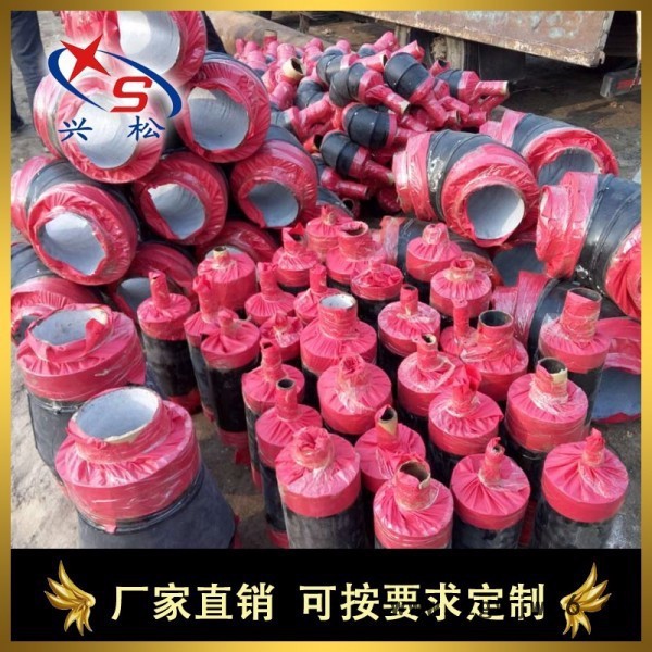 阿克苏保温管件  高密度聚乙烯聚氨酯硬质泡沫保温封头图3