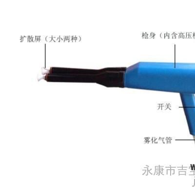 吉宝徕双管喷枪喷枪**双管静电粉末喷枪 喷粉粉枪枪壳 可以旧**