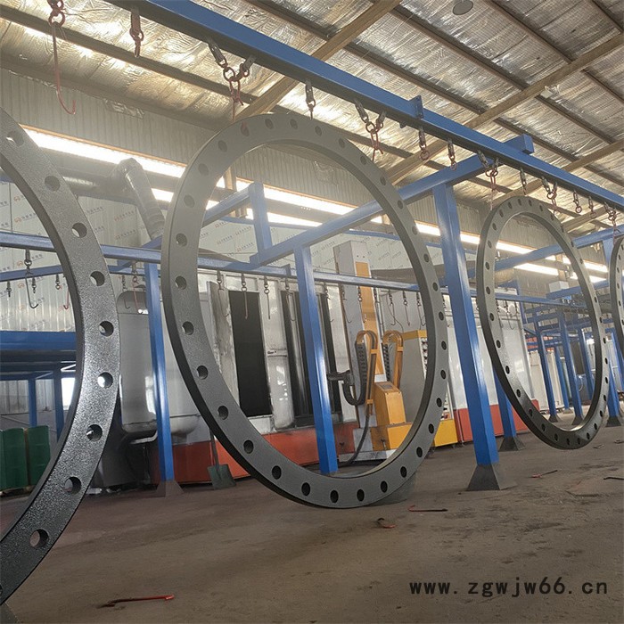 龙塑喷涂法兰 环氧树脂粉末喷涂法兰 厂家价格图2