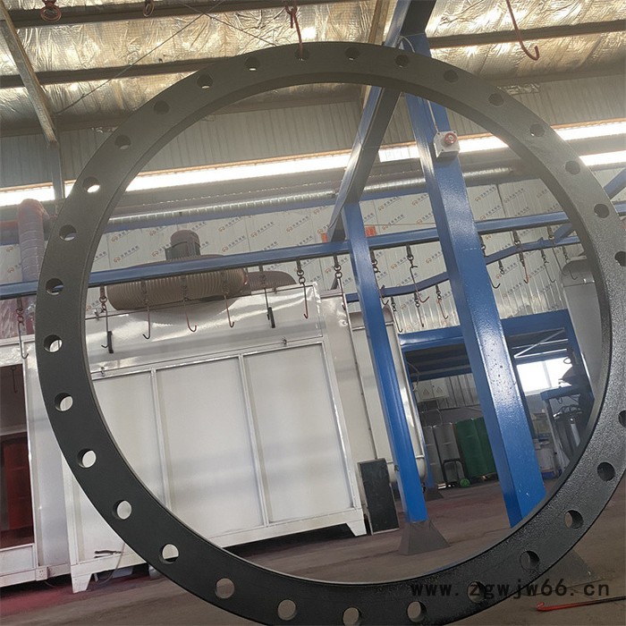 龙塑喷涂法兰 环氧树脂粉末喷涂法兰 厂家价格图5