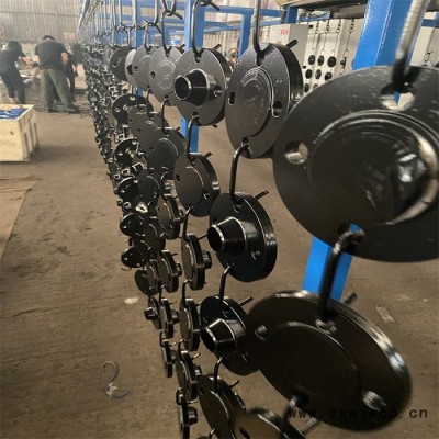 龙塑喷涂法兰 环氧树脂粉末喷涂法兰 厂家价格