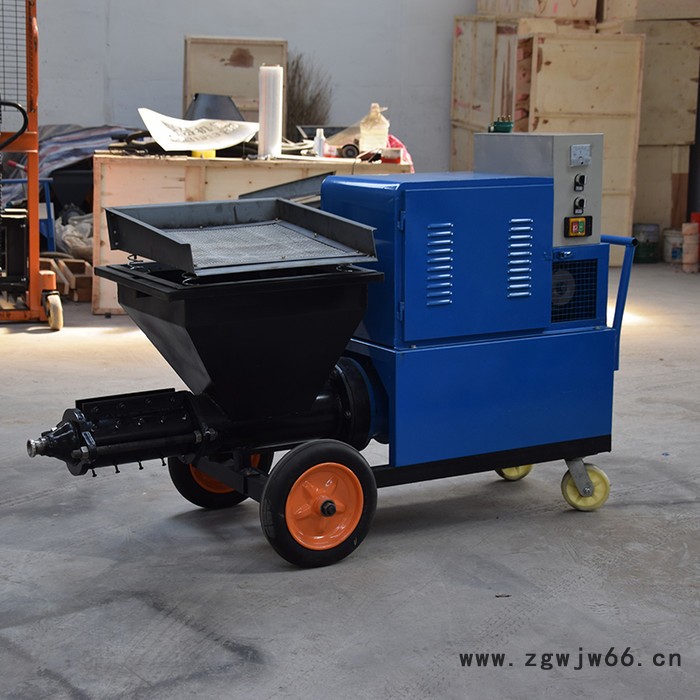 墙面保温材料腻子喷涂机 高压无气喷涂机 小型砂浆喷涂机价格图7