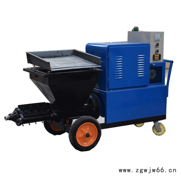 墙面保温材料腻子喷涂机 高压无气喷涂机 小型砂浆喷涂机价格图5