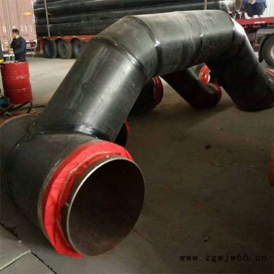 聚氨酯保温钢管 预制直埋保温管 保温管件 沧州拓荣制造