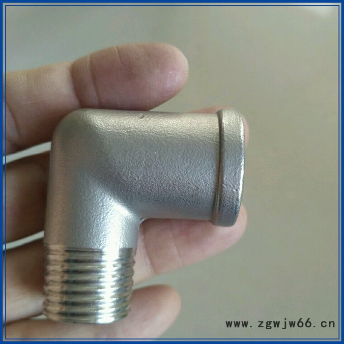 佳铸 不锈钢90度弯头 90°内外牙弯头 水暖管件  源头厂家  品质保证图4