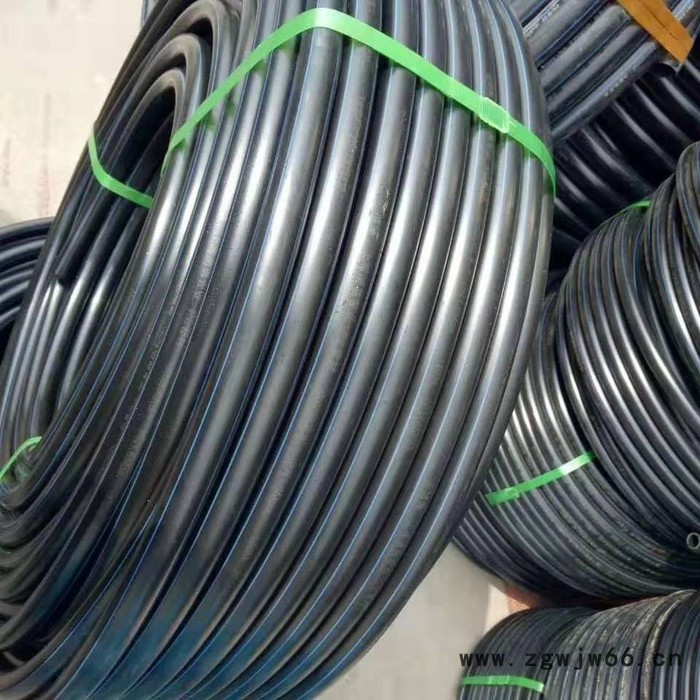 PE给水管批发标准50*4.6PE给水管黑色pe管定制hdpe自来水管材管件图2