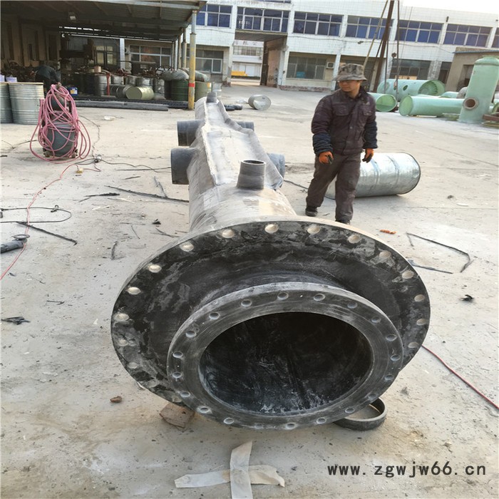 鸿硕 玻璃钢喷淋管件 玻璃钢净化塔喷淋管 玻璃钢浆液喷淋管图5