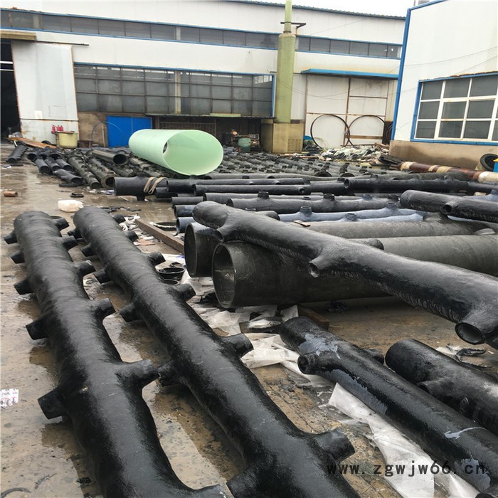 鸿硕 玻璃钢喷淋管件 玻璃钢净化塔喷淋管 玻璃钢浆液喷淋管图7