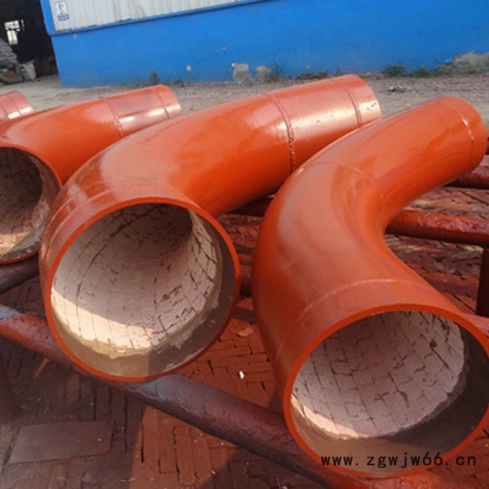 骏坤管道 实体厂家供应   化工耐磨管道     陶瓷贴片弯头 定制陶瓷内衬耐磨管件    防腐蚀三通 耐磨陶瓷弯头图4