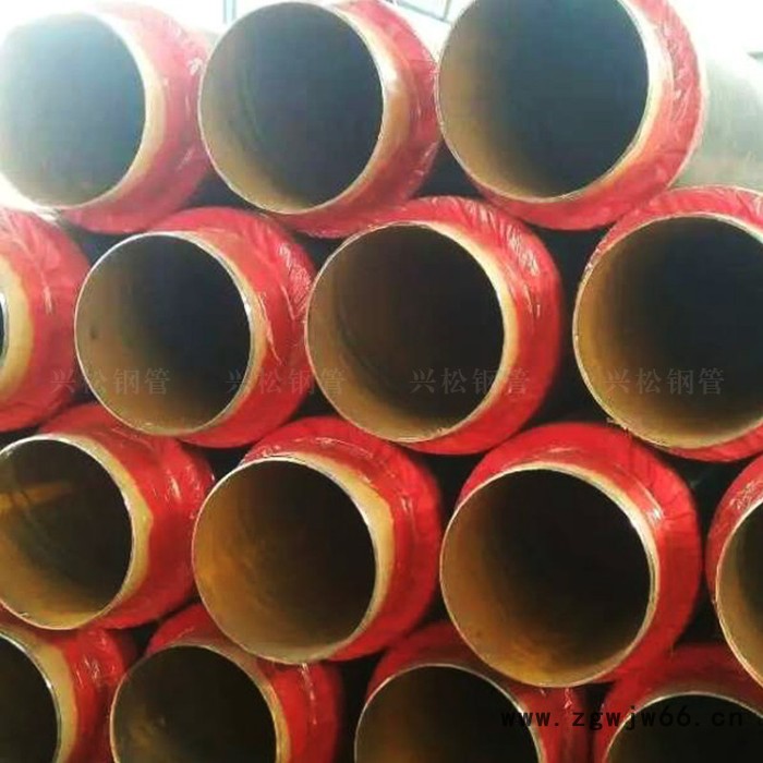 钢套钢直埋蒸汽管 钢套钢预制直埋蒸汽保温管及保温管件图6