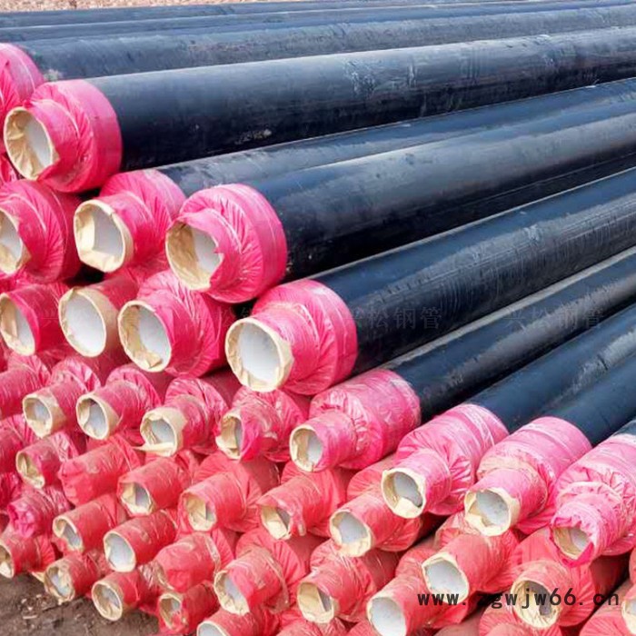 钢套钢直埋蒸汽管 钢套钢预制直埋蒸汽保温管及保温管件图5