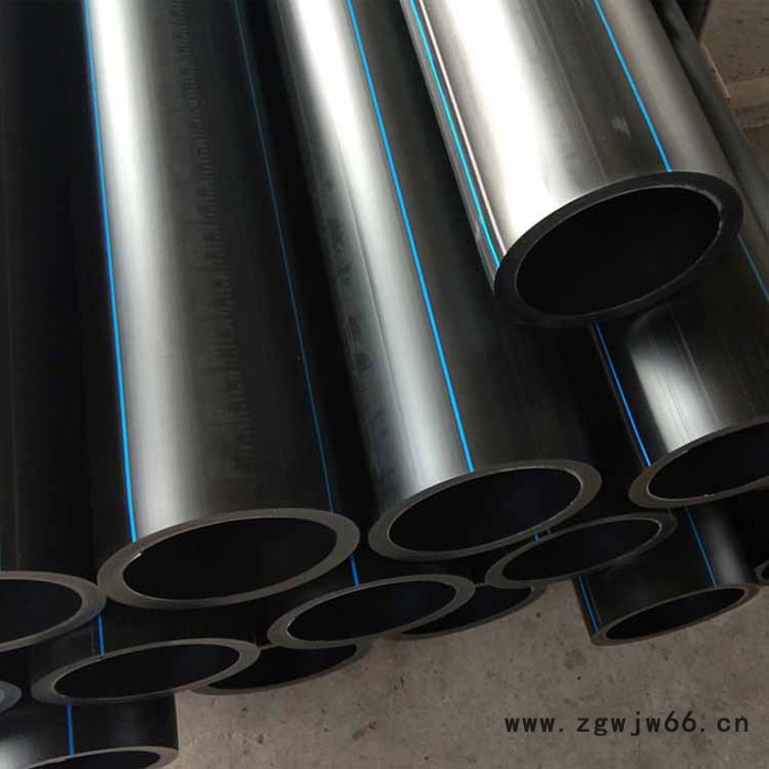 亿科 钢骨架聚乙烯复合管 pe给水管 黑色pe管件 给水管 HDPE排水管图2