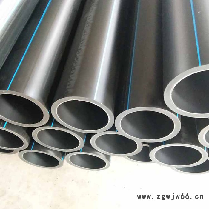 亿科 钢骨架聚乙烯复合管 pe给水管 黑色pe管件 给水管 HDPE排水管图3