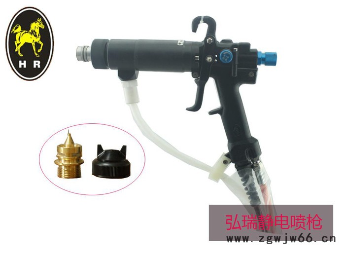 台湾汗马静电喷枪 液体静电喷枪 喷涂枪图3